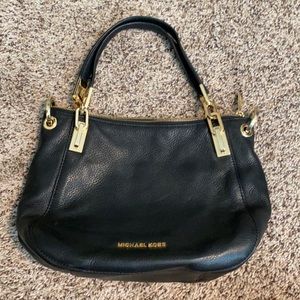 Michael Kors Black Leather Handbag